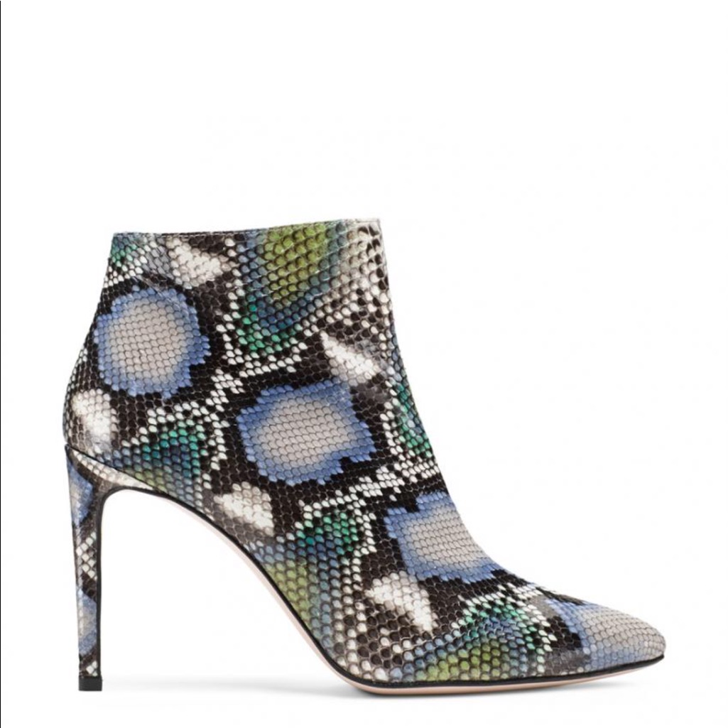Worn Once Stuart Weitzman Python Booties